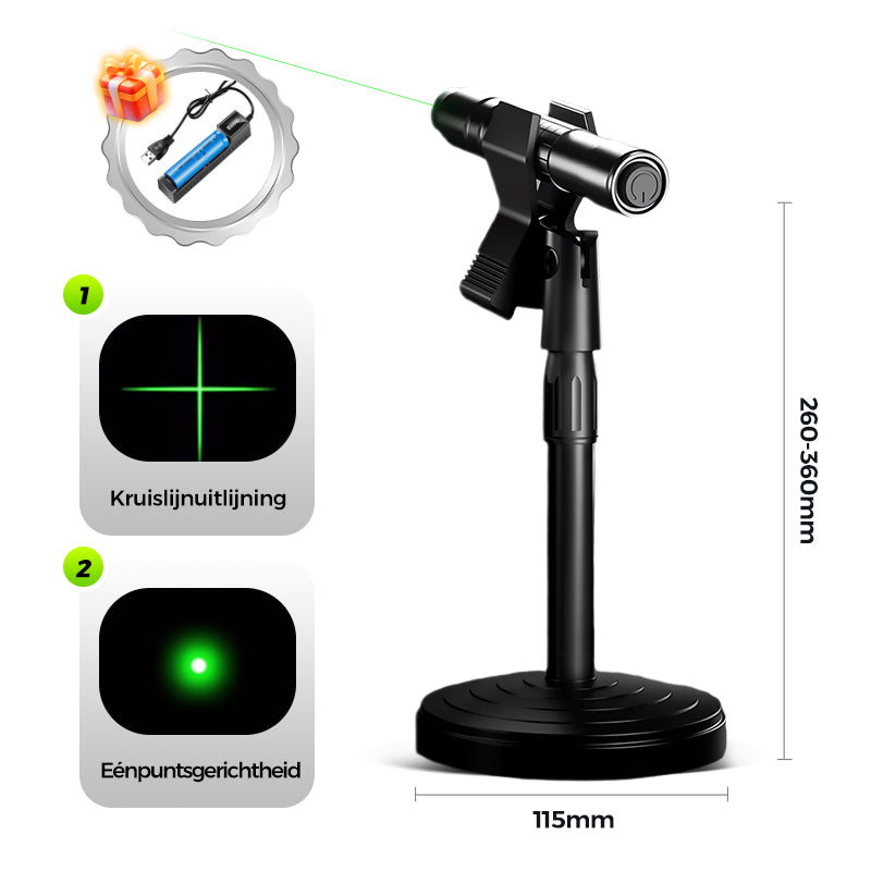 🔥Uitverkoop 50% korting🔥 Industriële Laserpointer 1000M Bereik Oplaadbaar & Krachtig🔦
