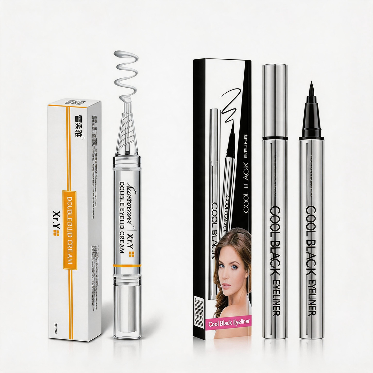 👁️✨ Double Ooglidstift – Creëer een Natuurlijke Look in Seconden