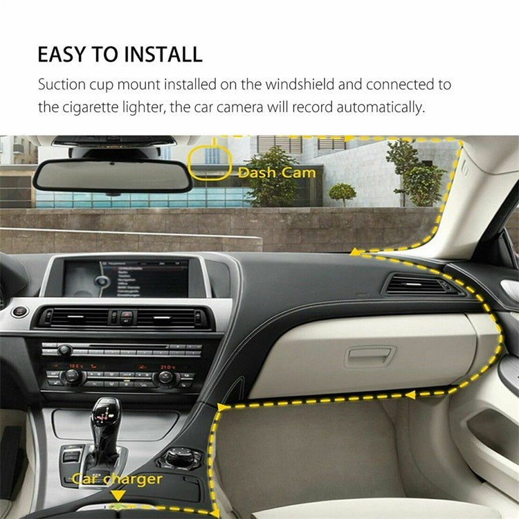 🚗🎥50% KORTING | 1080P 3-Camera Dashcam – Voor, Binnen & Achter Tegelijk Opnemen