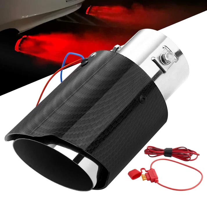 ✨Monteer & Het Lijkt Alsof Je Vuur Spuwt, LED's 's Nachts Super Vet | Geluid Wordt Zachter, Geen Klachten Van Buren | Zelf Monteren In 10 Minuten, Geen Garage Nodig | Carbon + RVS, Geen Roest Of Vervorming | HALF PRICE 🎉