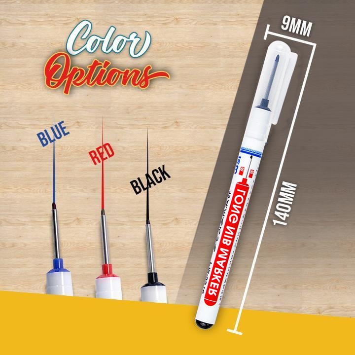 💥 Tijdelijke kortingsactie🎁 Marker voor diep gat met lange kop