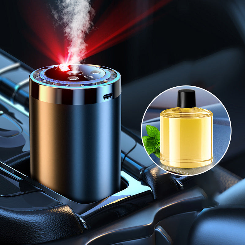 🔥2026 Hot Sale 50% korting🔥Smart Car Diffuser Set met Licht- & Sproeimodi🌿🚗