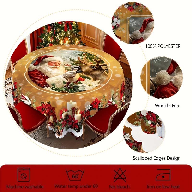 Kersttafelkleed voor Decoratie