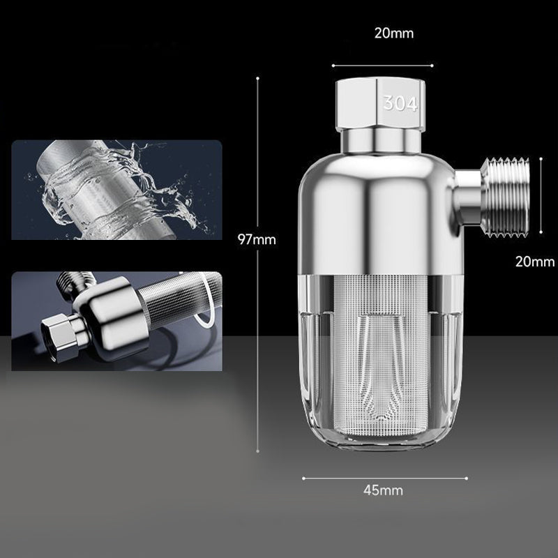 🔩 Duurzame Roestvrijstalen Waterfilter – 40 Micron – Corrosiebestendig, Wasbaar en Herbruikbaar, Gaat Jarenlang Mee 💪🌱