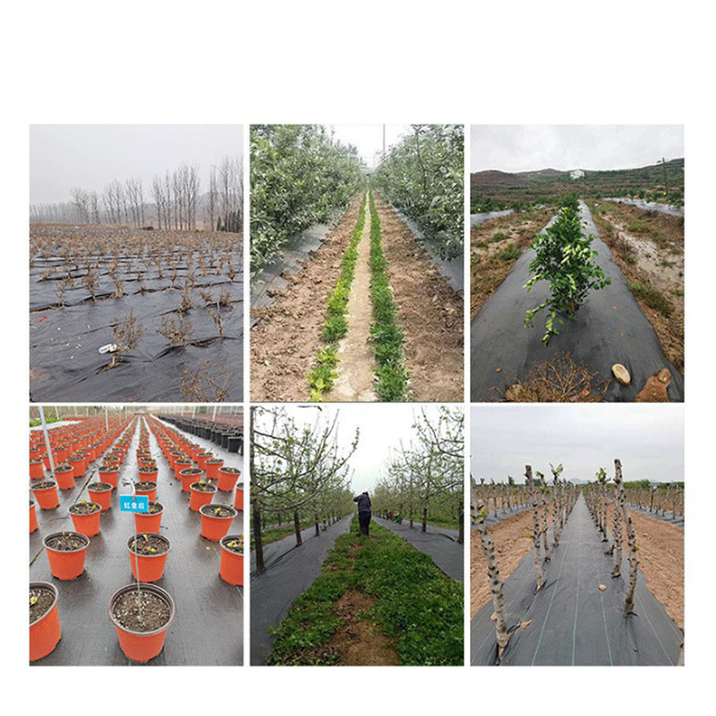 🌿Onkruidwerend doek – Houdt zonlicht tegen, ademend en duurzaam – Perfect voor bloembedden en paden – Maakt onkruid wieden een stuk makkelijker 🌱✨