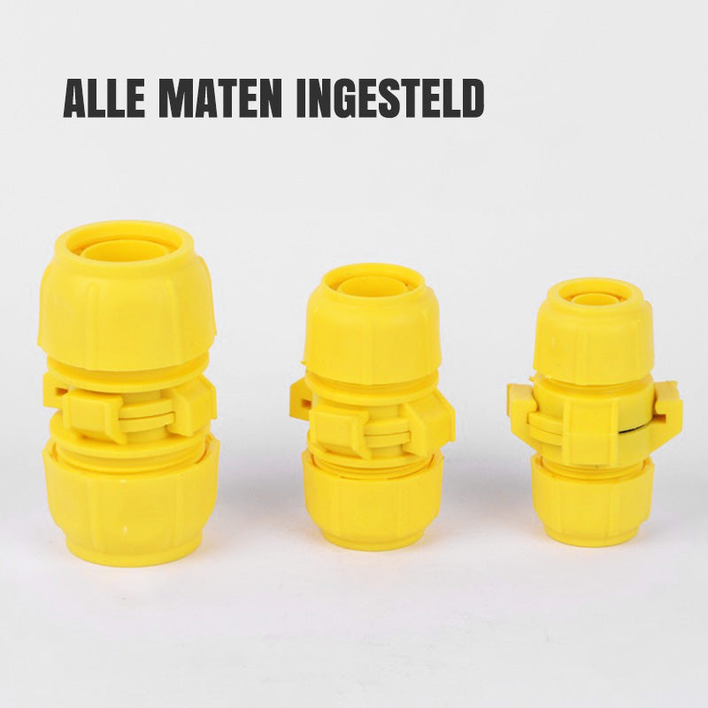 Verdikte universele slangkoppeling met klik