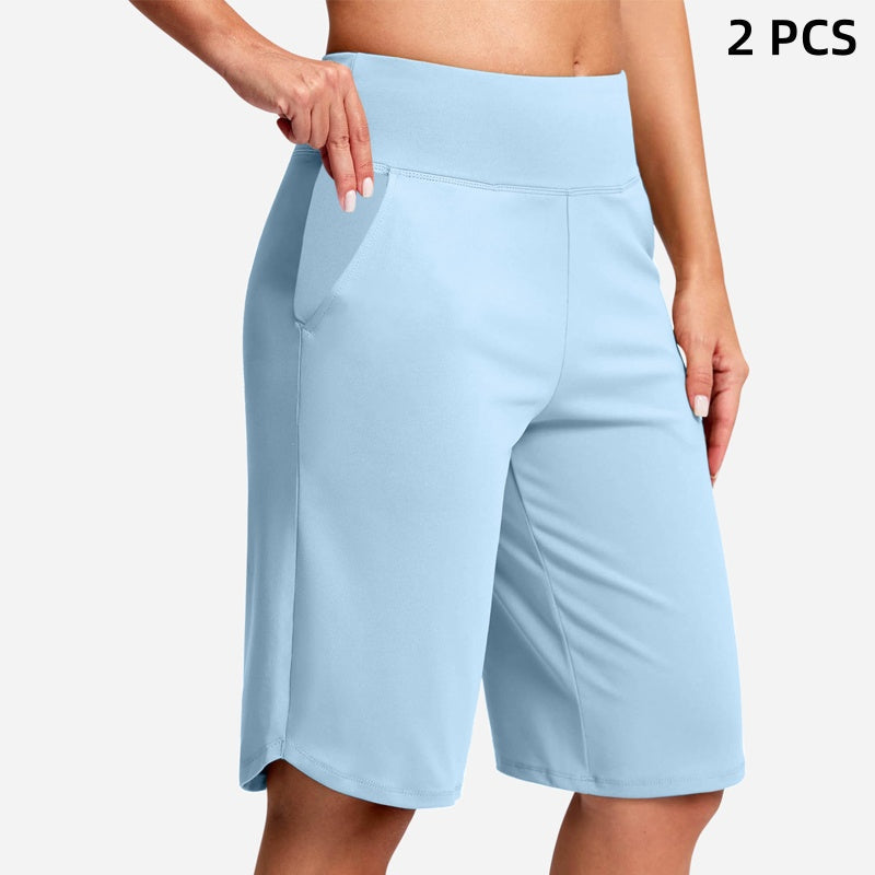 🔥 50% KORTING 🖤 Hoge Taille Sportshort – Ondersteuning & comfortabele stretch ✨