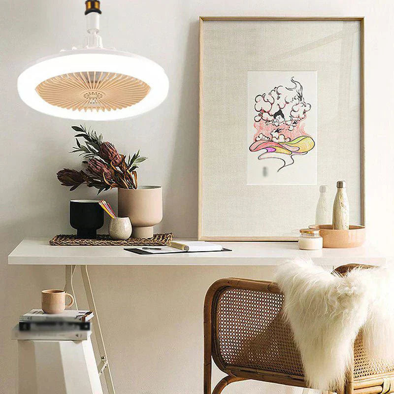 💡50% KORTING🔥LED-plafondventilator met afstandsbediening – 3 snelheden, stille DC-motor en dimbaar licht – Perfect voor de slaapkamer en de woonkamer ✨