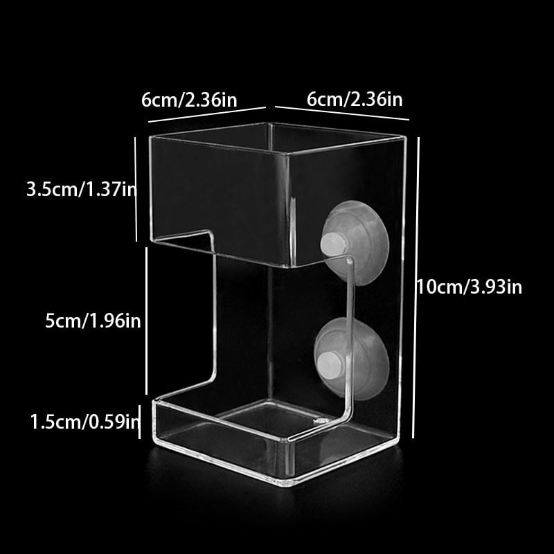 🐠✨Voerring en -bakje voor Aquariums – Netjes en Gericht Voeren