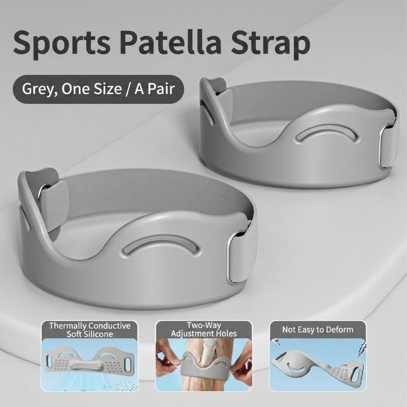 ❄️Zomerfresh 50% Korting!🏃Patellaband – Ademende Schokdempende Knieondersteuning voor Hardlopen, Sport & Dagelijks Gebruik