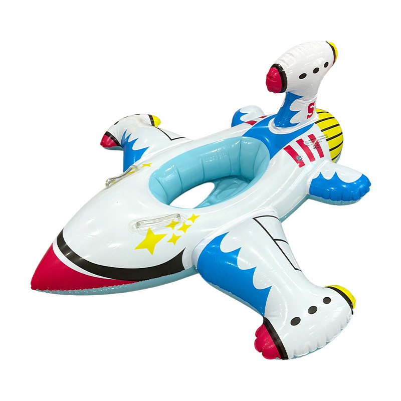 Salvagente gonfiabile a forma di aeroplano per bambini
