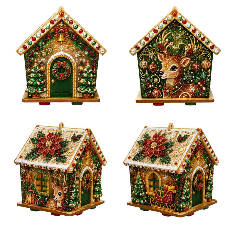 🎄Met deze 3D-parel DIY maak je zelf een sfeervol kerstkunstwerk dat daarna mooi als decoratie kan worden gebruikt. ✨