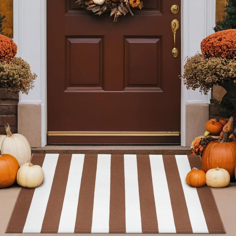 šŖ LIMITEDāTIME 50% OFF! ⨠Simple Striped NonāSlip Door Mat ā StaināResistant, Durable, MultiāSize āØ