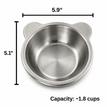 🐕 50% KORTING – 15° Orthopedische Hondenvoerbak | Voor Rustiger Eten | SUS304 RVS | Vaatwasserbestendig