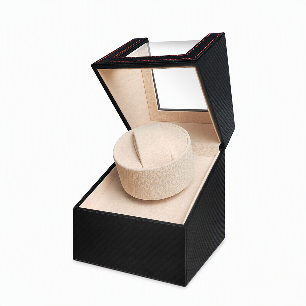 Automatisch horloge-opwinddoos voor mechanische horloges, roterende horloge-opbergkoffer voor thuisgebruik