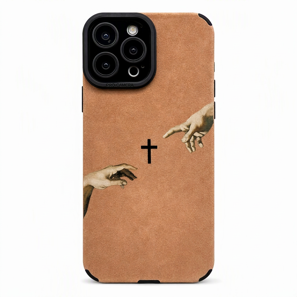 📢📢50% KORTING !! ⏰Premium suède schokbestendige beschermende telefoonhoes