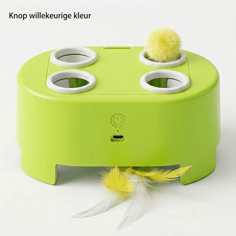Elektrisch interactief kattenspel Whack-a-Mole