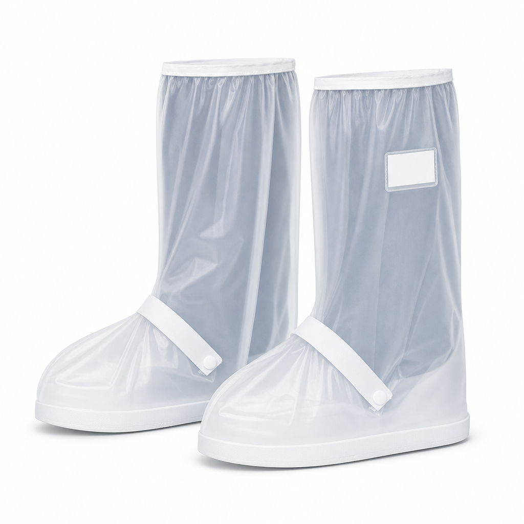 🌧️ BEPERKTE TIJD: 50% KORTING! 👢 Waterdichte hoge regenschoenovertrekken – Antislip PVC, 42cm spatwaterbarrière & Reflectieve nachtveiligheid 👟