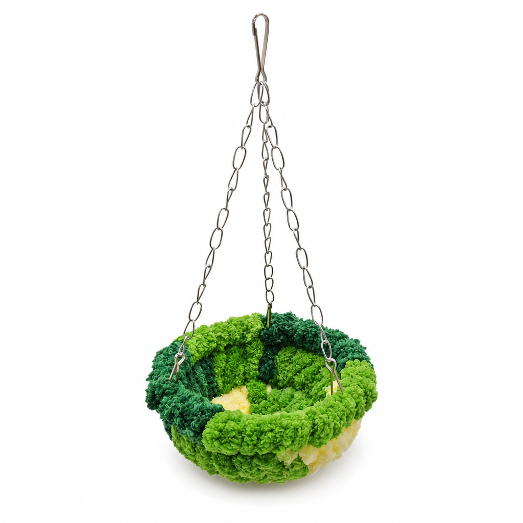 📢📢50% KORTING!! ⏰ Warme Katoenen Vogelnest Hangmat – Geef uw papegaai, cockatiel of parkiet een gezellige plek om te slapen en te schommelen ✨