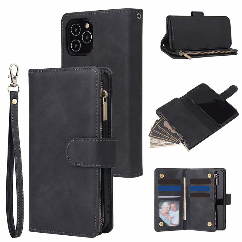 📱 BEPERKTE TIJDSAANBIEDING: 50% KORTING! 🧲 2-in-1 Magnetische PU Leren Wallethoes – Afneembaar, Veel Opbergruimte, Met Standaard ✨
