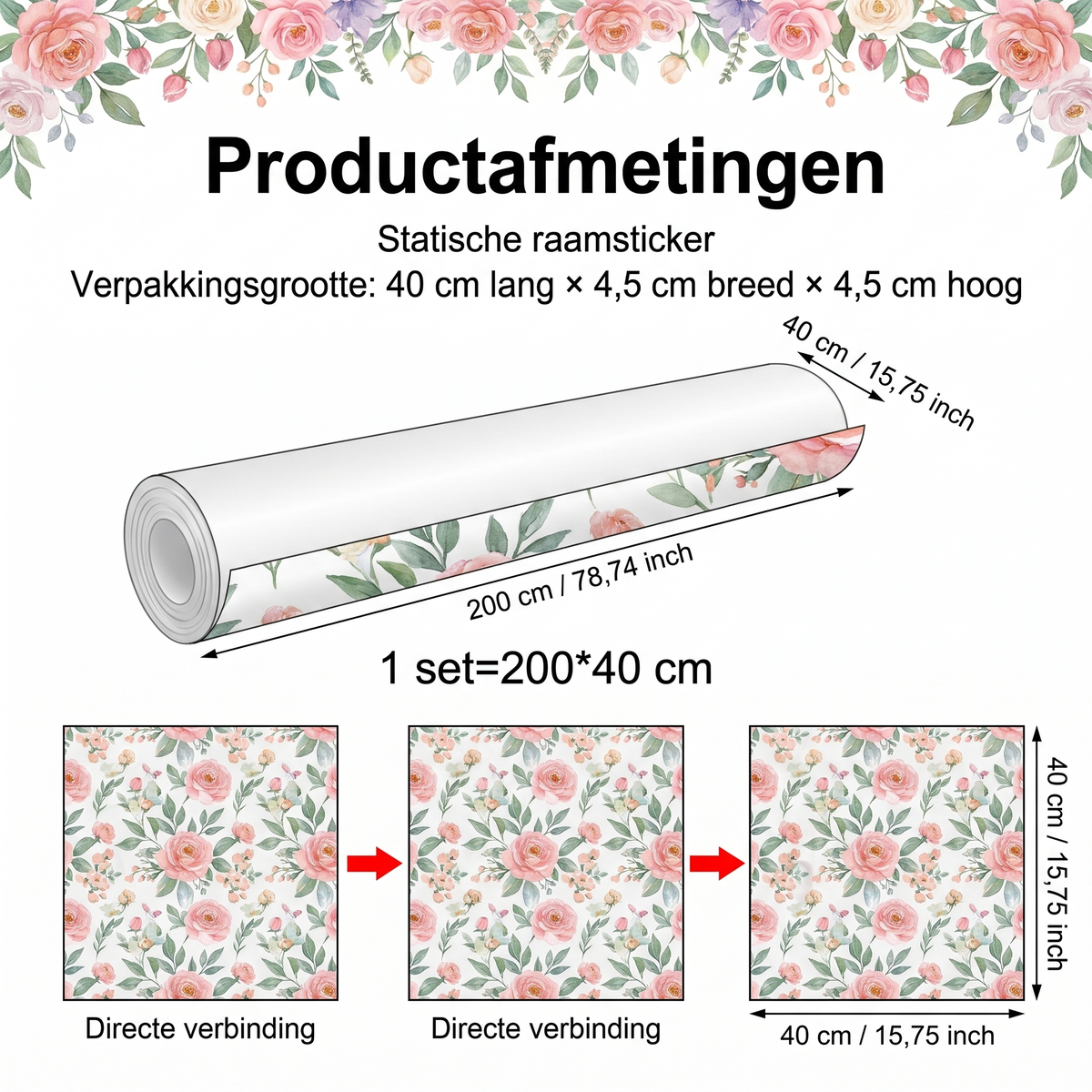 🌈 BEPERKTE TIJD 50% KORTING! ✨ 3D Regenboog Raamfolie – Statische Privacy Glass Sticker, Lijmvrije DIY Sun Catcher & UV-filter 🪟