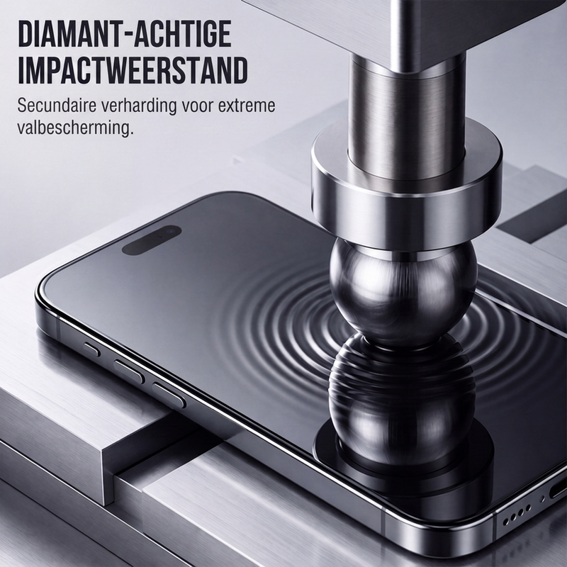 🛡️ NU 50% KORTING! Privacy Screen Protector voor iPhone, 9H Gehard Glas, 30° Anti-Spionage, 9D Volledige Dekking, Automatische Stofverwijdering, Bubbelvrije Installatie