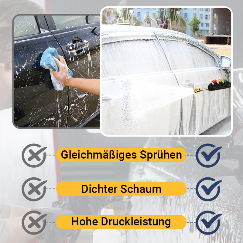 🚿4000 PSI Hogedrukreinigerlansset – Reinig Hoogte & Goots Zonder Ladder!