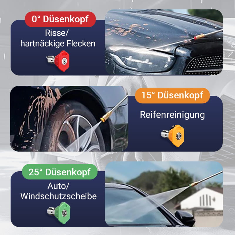 🚿4000 PSI Hogedrukreinigerlansset – Reinig Hoogte & Goots Zonder Ladder!