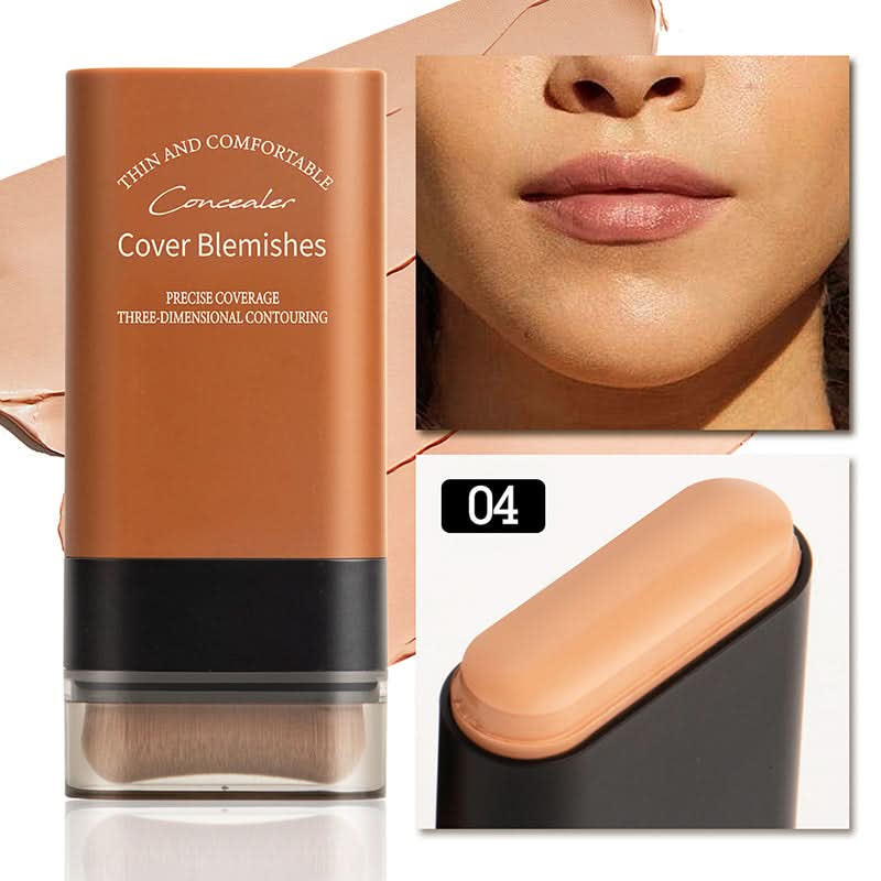 🎁2025 Hot Sale💕Hydraterende lichtgewicht foundationstick met kwastje