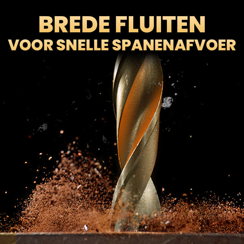 🔥2026 Hot Sale🔥Hoogwaardige 4-Fluit Getande Excentrische Boorbitset