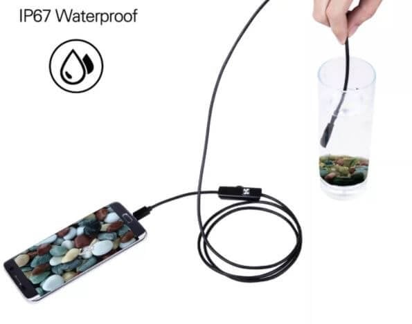 🎉50% KORTING!🔍3-in-1 Endoscoop📱Ultradunne 7 mm sonde, IP67 waterdicht, 6 LED’s & werkt op Android, Windows & USB🔧