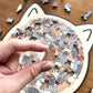 🎁Kerstuitverkoop 49% KORTING🎅135-delige Morandi-kleurige houten puzzel in de vorm van een kat