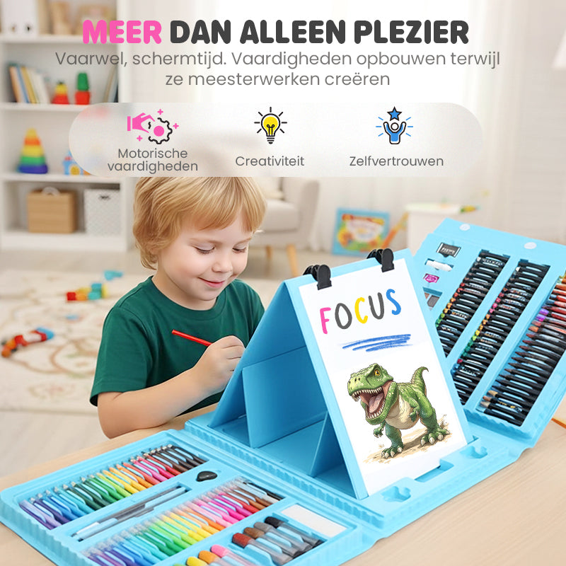 💗Hot Promotie 50% Korting💗Deluxe 6-in-1 Kunst Creativiteitsset🎁Het Beste Cadeau voor Kinderen