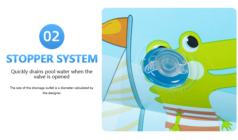 📢📢50% KORTING⏰Opblaasbaar zwembad voor kinderen – Stevig PVC & eenvoudige installatie – Perfect voor achtertuin plezier op warme dagen – veilig en kleurrijk voor kinderen🌞✨
