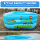 📢📢50% KORTING⏰Opblaasbaar zwembad voor kinderen – Stevig PVC & eenvoudige installatie – Perfect voor achtertuin plezier op warme dagen – veilig en kleurrijk voor kinderen🌞✨