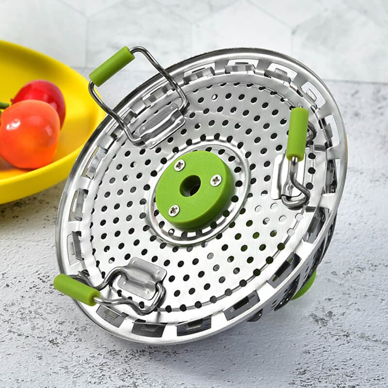 🌻Herfst Aanbieding📢📢 50% KORTING!! ⏰🧑‍🍳Roestvrijstalen opvouwbare groentestomer