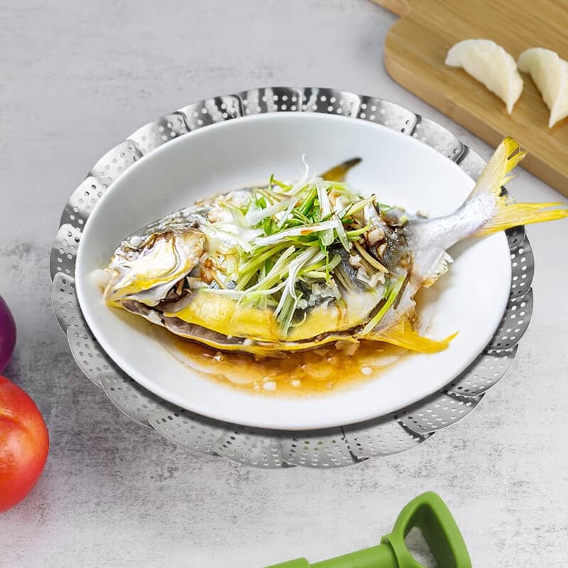🌻Herfst Aanbieding📢📢 50% KORTING!! ⏰🧑‍🍳Roestvrijstalen opvouwbare groentestomer