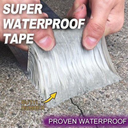 Super Waterdichte Butyl Tape – Voor Daken, Leidingen & Scheuren