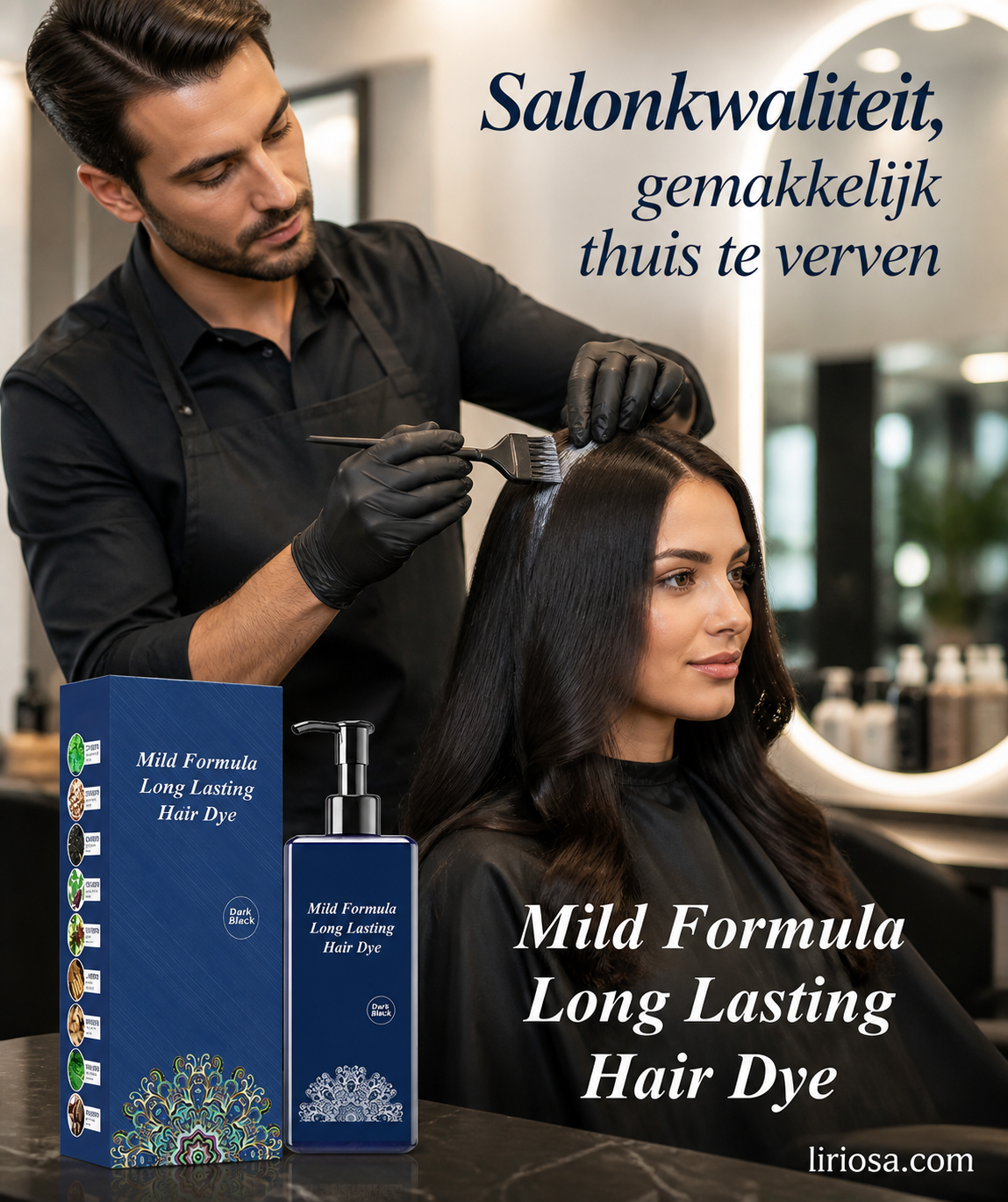 🔥Laatste dag - 50% korting🔥Milde Formule Langdurige Haarverf
