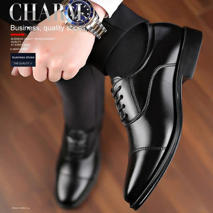 Heren Business Formele Lederen Schoenen - Klassiek Design met Superieur Comfort
