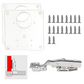 Scharnier Reparatieset – Universele Kastdeur Reparatieplaat RVS