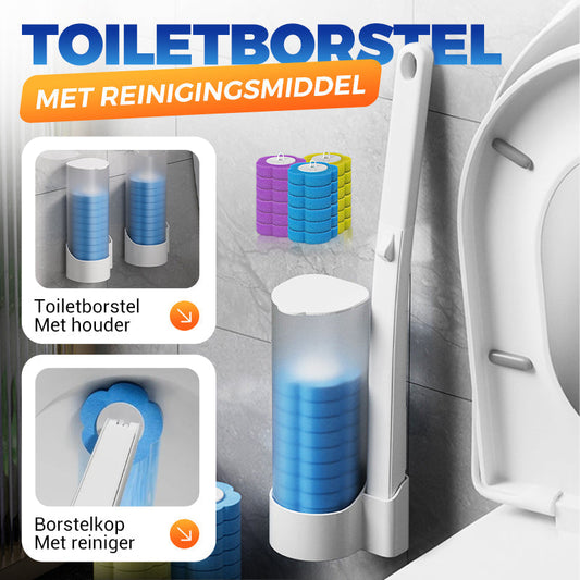 🎉Toiletborstels met reinigingsmiddel