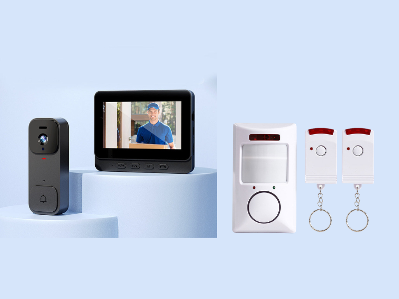🏠BEPERKTE TIJD 50% KORTING⚡Slimme videodeurbel met 4,3" scherm – live bewaking & tweerichtingsaudio🏡💖