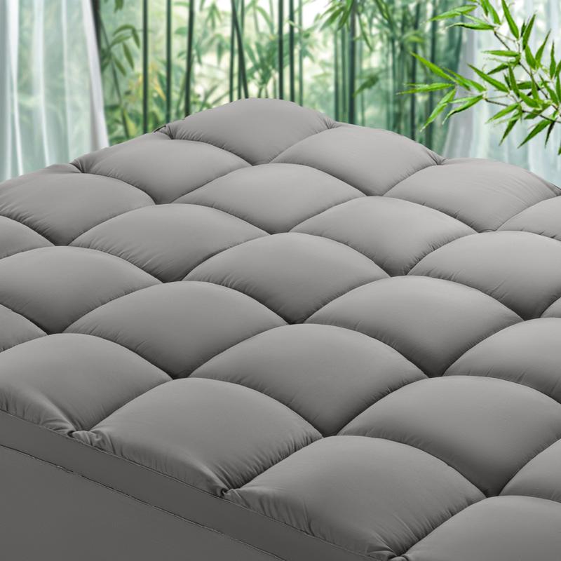 🔥Koud slapen op een dunne matras is op te lossen zonder nieuwe matras – Dikke Gewatteerde Matrasbeschermer | 3 Kleuren | 5 Maten (90–200 cm) 🛏️❄️