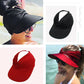 🔥 Summer Hot Sale 50% OFF💕UPF 50+ Sun Visor Ponytail Hat