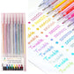 Glitter Gelpen Set - Veelkleurige Pennen Creatief Schrijfwaren Cadeau
