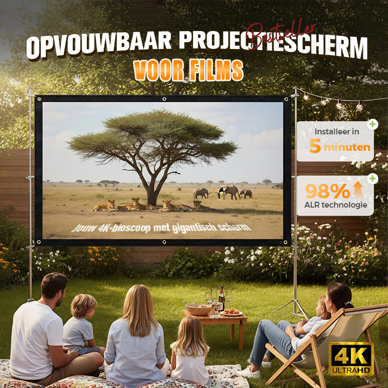 🌌50% KORTING📱Hoogdefinitie projectiescherm