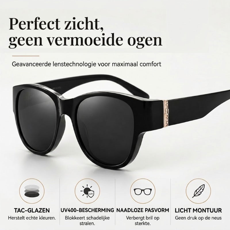 Vierkante Retro Overzet Zonnebrillen Brillen Voor Autorijden En Vissen