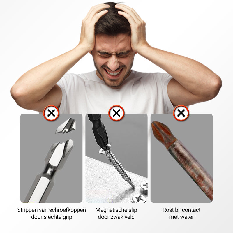 🔨Hoogmagnetische Schroevendraaier Bitset