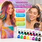 🔥 50% KORTING! 🌈 12-Kleuren Tijdelijke Haarkrijtset – Met Applicator | Snel Kleur in je Haar Zonder Permanente Verandering ✨